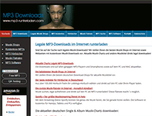 Tablet Screenshot of mp3-runterladen.com